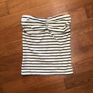 Stripe tube top
